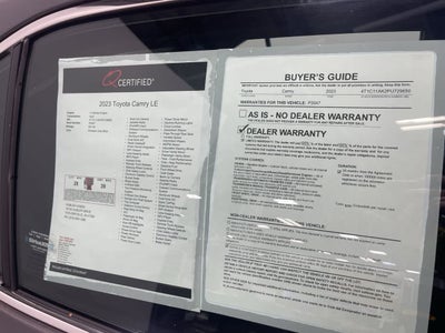 2023 Toyota Camry LE