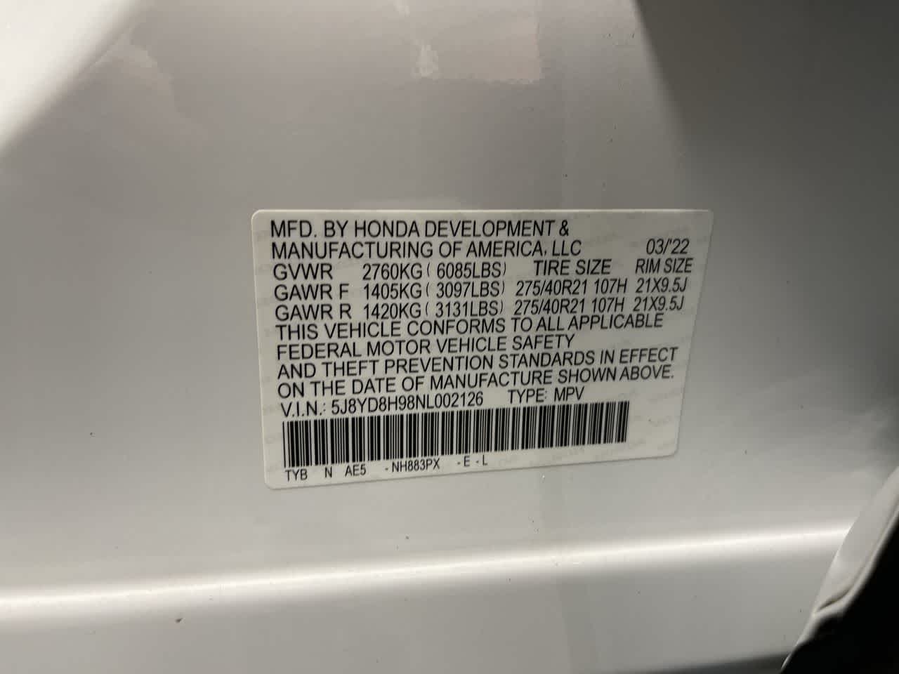 2022 Acura MDX Type S