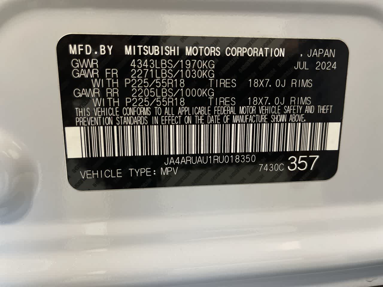 2024 Mitsubishi Outlander Sport Ralliart