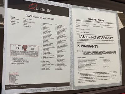2022 Hyundai Venue SEL