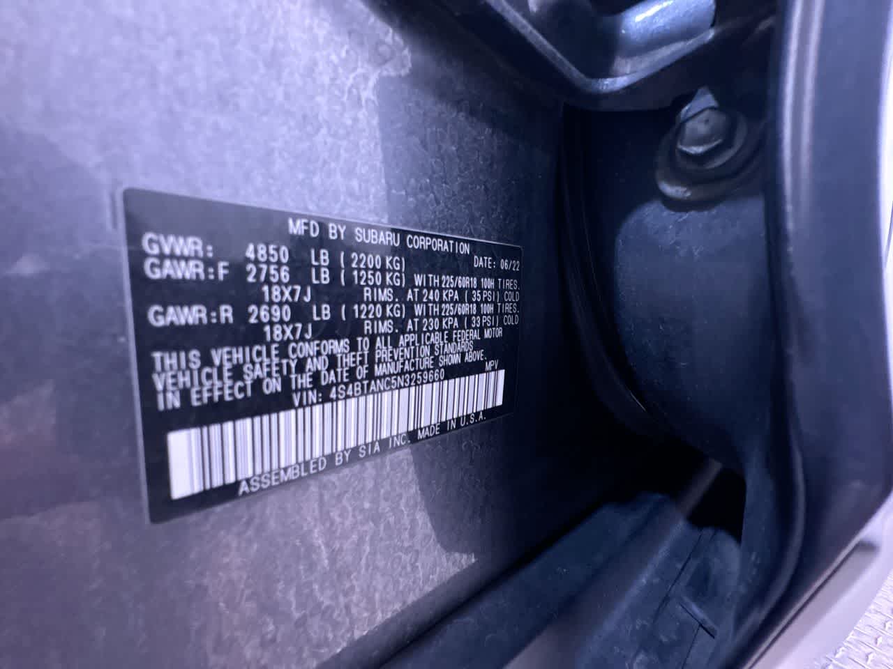 2022 Subaru Outback Limited