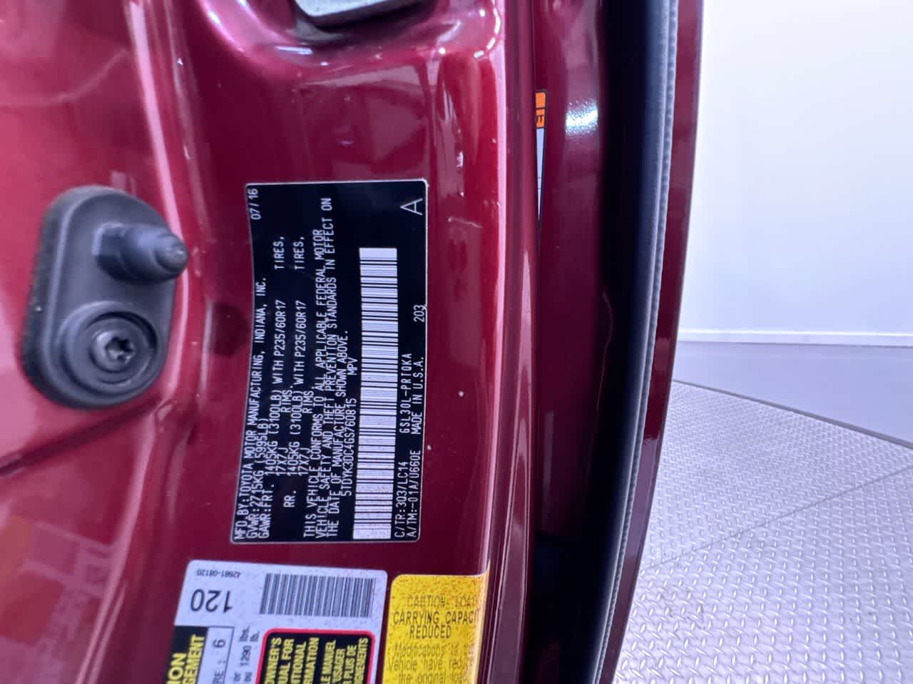 2016 Toyota Sienna XLE