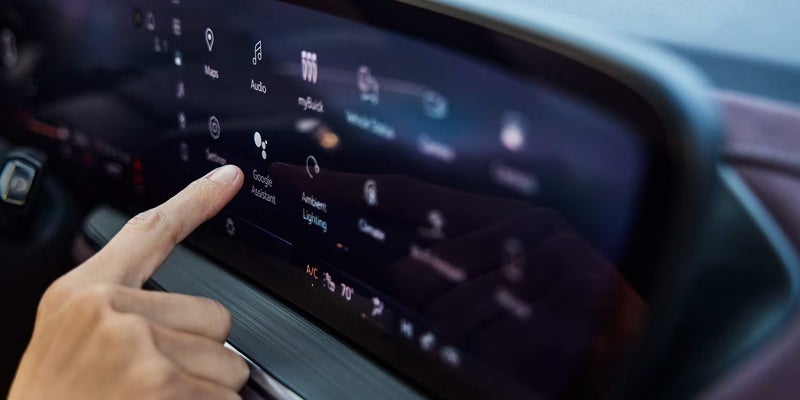 2026 Buick Envision interior dashboard and infotainment display